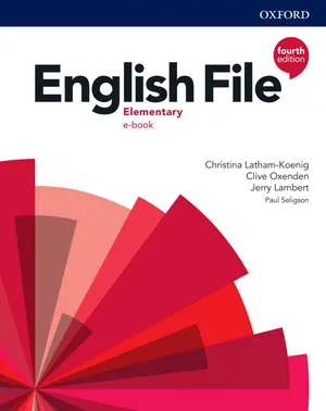 Bìa sách English File – Elementary