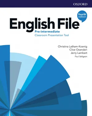Bìa sách English File – Pre-Intermediate
